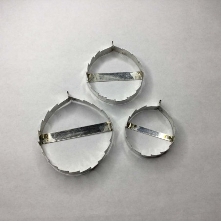 3 CORTADORES METALICOS LYDIA Nº 13