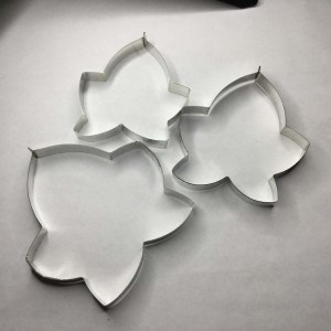 3 CORTADORES METALICOS LYDIA Nº 19