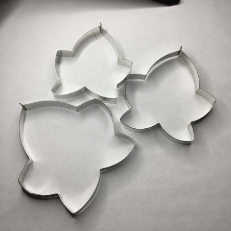 3 CORTADORES METALICOS LYDIA Nº 19