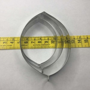 3 CORTADORES METALICOS LYDIA Nº 23