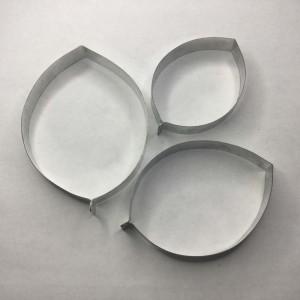 3 CORTADORES METALICOS LYDIA Nº 23