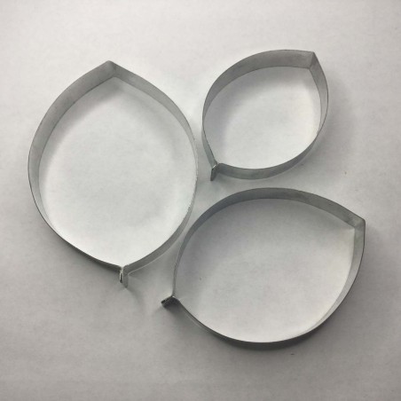 3 CORTADORES METALICOS LYDIA Nº 23