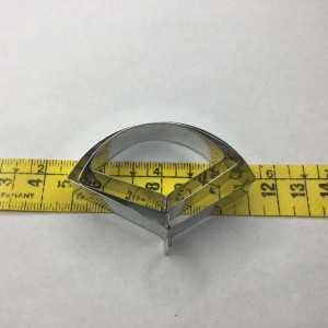 3 CORTADORES METALICOS LYDIA Nº 44