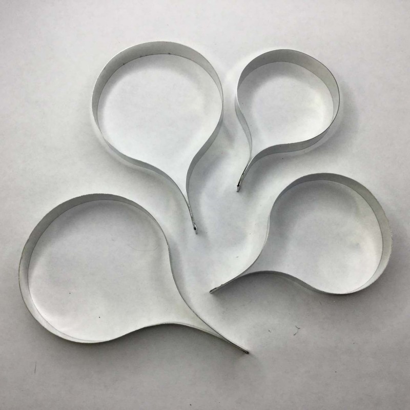 4 CORTADORES METALICOS LYDIA Nº 56