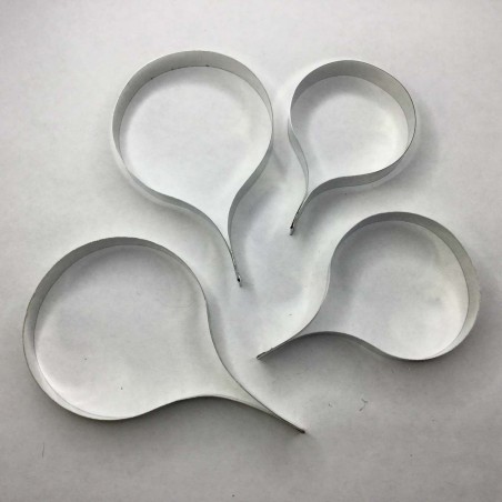 4 CORTADORES METALICOS LYDIA Nº 56