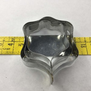 3 CORTADORES METALICOS LYDIA Nº 57