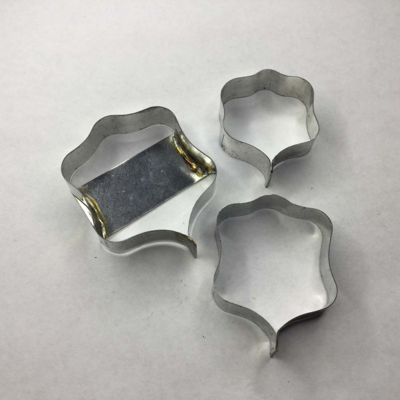 3 CORTADORES METALICOS LYDIA Nº 57