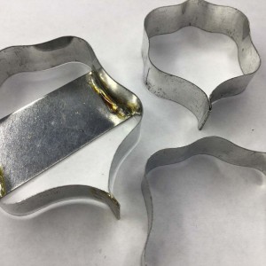 3 CORTADORES METALICOS LYDIA Nº 57