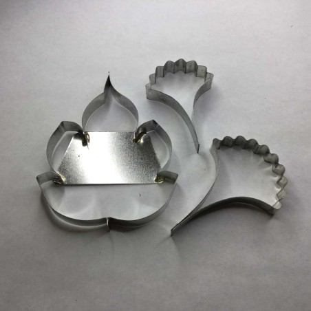 3 CORTADORES METALICOS LYDIA Nº 61