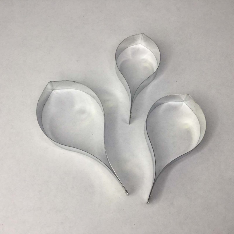 3 CORTADORES METALICOS LYDIA Nº 95