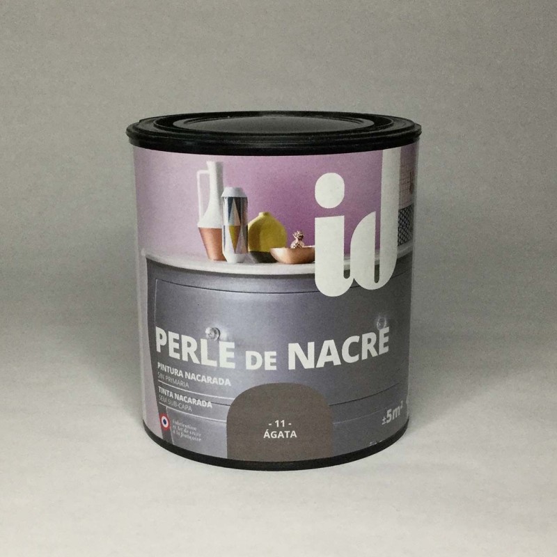 PINTURA NACARADA COLOR AGATA 500ML ID LAKEONE