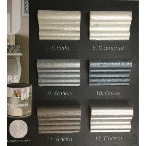 PINTURA NACARADA COLOR AGATA 500ML ID LAKEONE