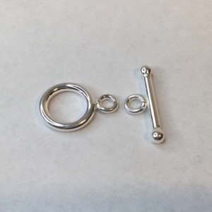 5 Uds CIERRE BARRA PLATA DE LEY