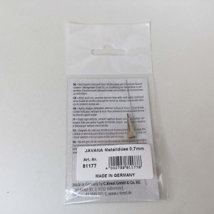 BOQUILLAS METÁLICAS 0,7 MM JAVANA