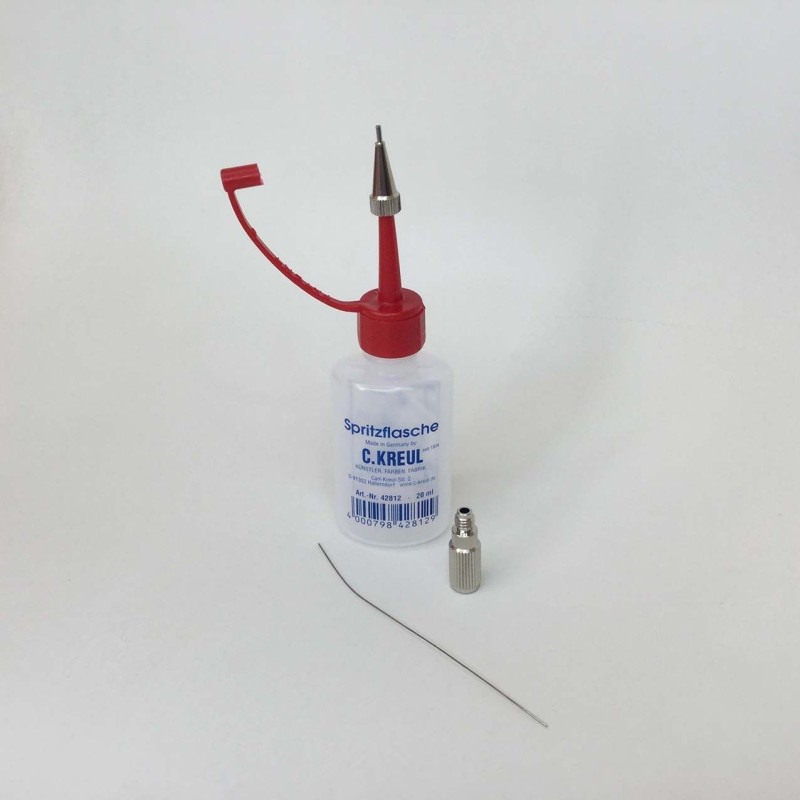 FRASCO VACÍO 20 ML CON PUNTA METÁLICA