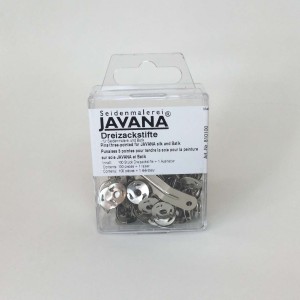 CHINCHETAS DE 3 PUNTAS PARA SEDA 100 UNIDADES