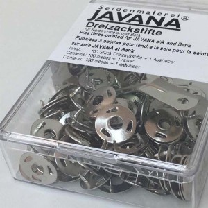 CHINCHETAS DE 3 PUNTAS PARA SEDA 100 UNIDADES