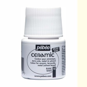 PINTURA CERAMIC PEBEO BLANCO 45 ML