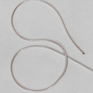 50 cm cadena de plata 0,9 mm