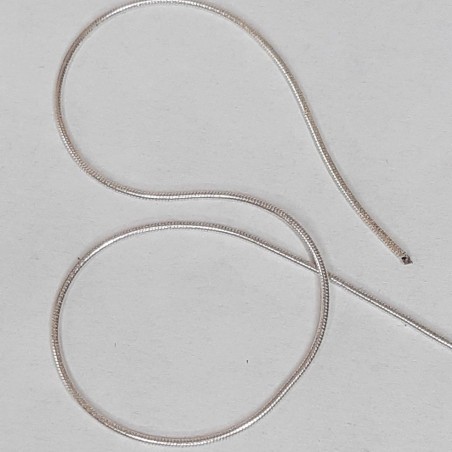 50 cm cadena de plata 0,9 mm