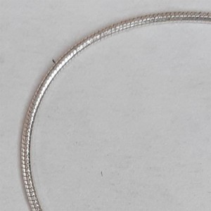 50 cm cadena de plata 0,9 mm