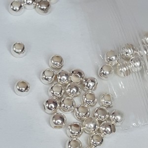 100 ud Bola plata ley 4 mm