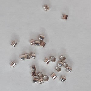 25 ud CHAFA 2X1,5 MM PLATA LEY