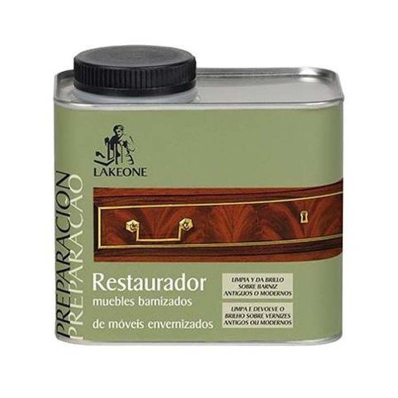 RESTAURADOR MUEBLES BARNIZADOS 450 ML LAKEONE