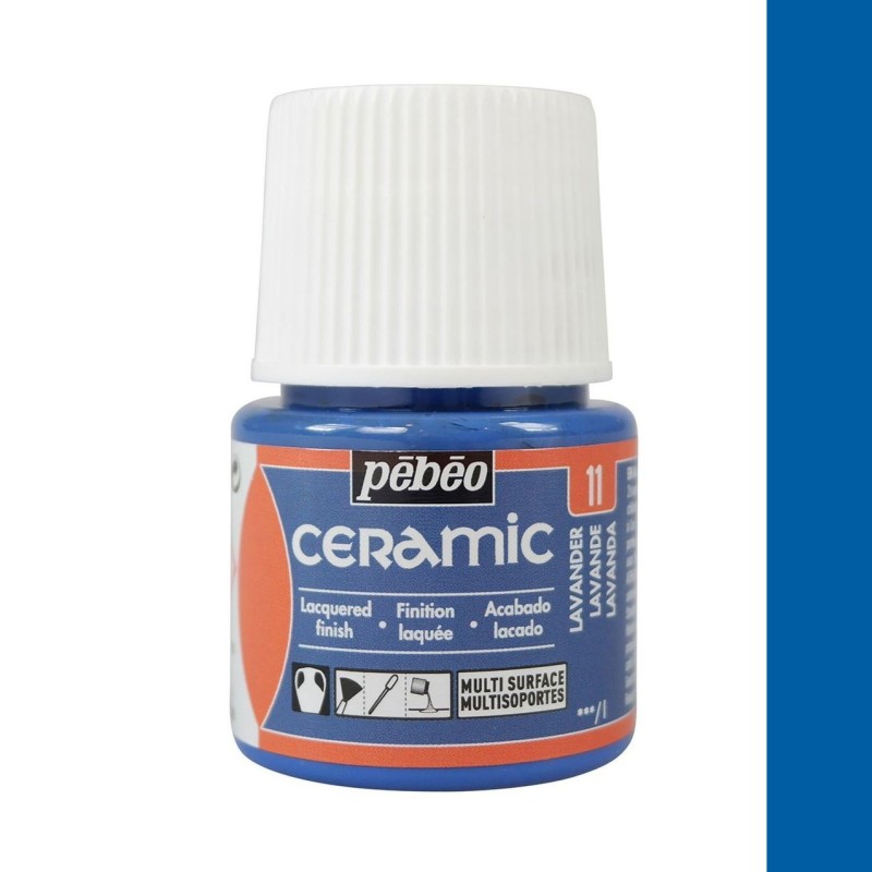 PINTURA CERAMIC PEBEO LAVANDA 45 ML