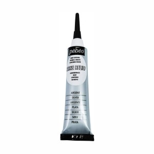 CONTORNO RELIEVE PLATA PEBEO 20 ML