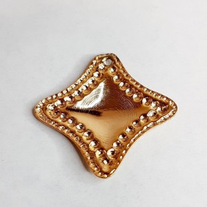 Colgante rombo labrado (10 unidades)