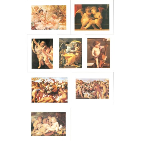 8 LAMINAS DE ANGELITOS