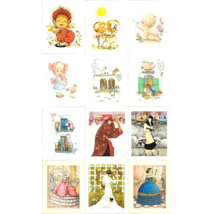 12 LAMINAS MOTIVOS VARIADOS