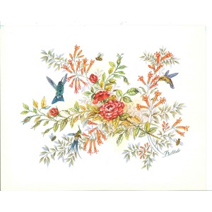 13 LAMINAS MOTIVOS RAMOS DE FLORES