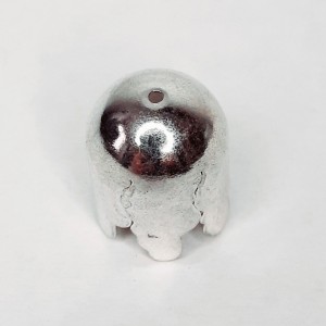 CUENTA FINAL COLLAR PLATEADA (10 UNIDADES)