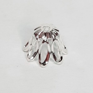 CUENTA FINAL COLLAR PLATEADA (10 UNIDADES)