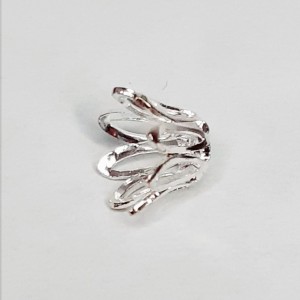 CUENTA FINAL COLLAR PLATEADA (10 UNIDADES)