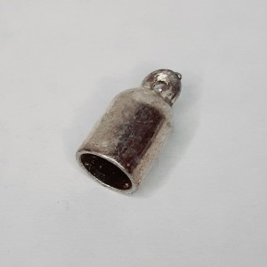 CUENTA FINAL COLLAR PLATEADA (10 UNIDADES)