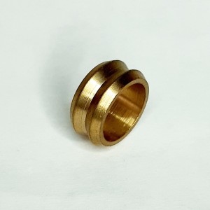 CUENTA ARO DORADO VIEJO 1 CM (10 UNIDADES)