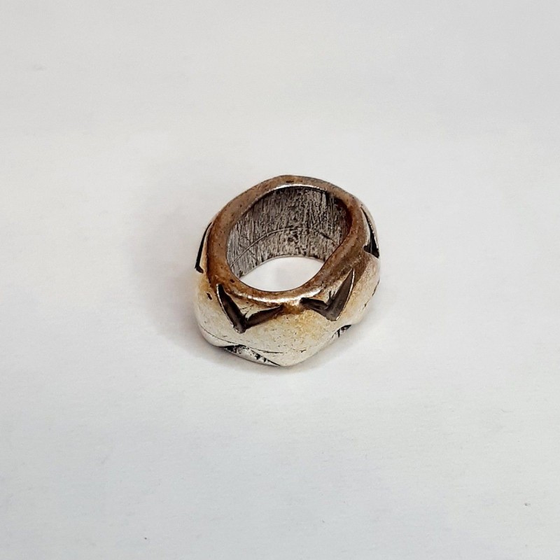 CUENTA LABRADA PARA CORDÓN 1 CM ZAMAK