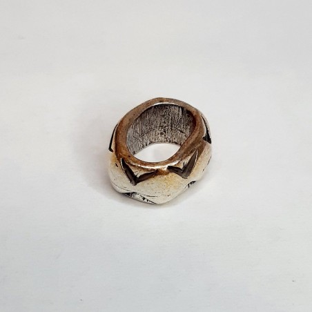 CUENTA LABRADA PARA CORDÓN 1 CM ZAMAK