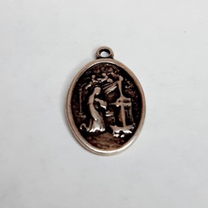 COLGANTE MEDALLA COMUNIÓN 2 DE ZAMAK