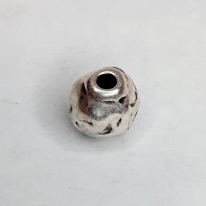 BOLA METAL LABRADA 10 MM AGUJERO 3 MM ZAMAK