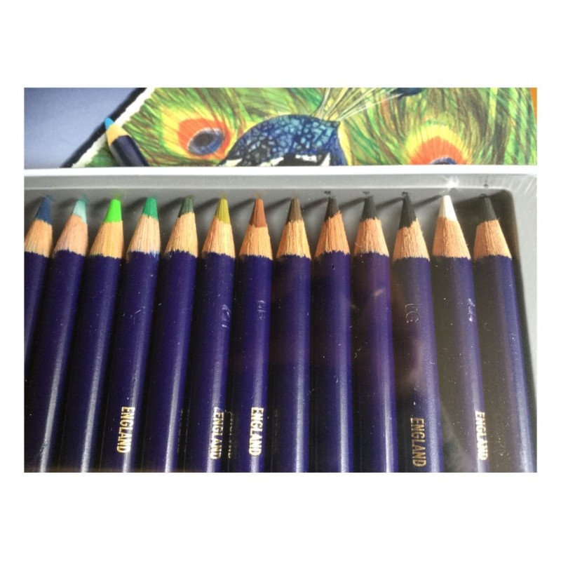 ESTUCHE METAL 36 LÁPICES DE TINTA DERWENT