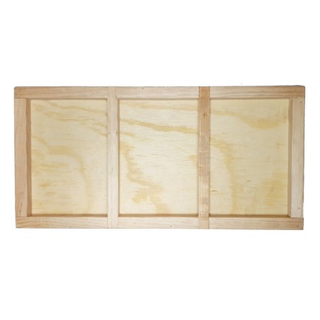 TRIPTICO MADERA MACIZA 20X40 CM