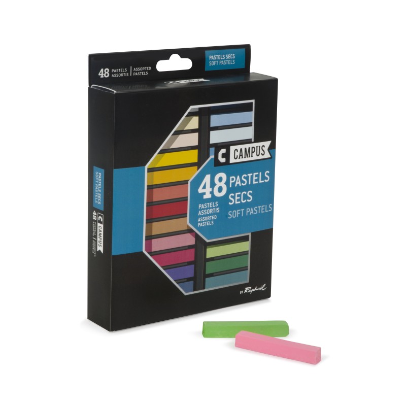 48 PASTELES SECOS CAMPUS RAPHAEL