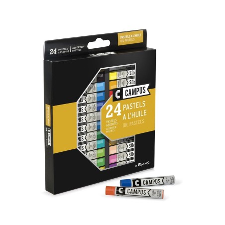 24 PASTELES AL OLEO CAMPUS RAPHAEL