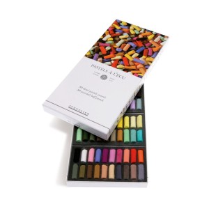 CAJA DE 80 MEDIOS PASTELES SENNELIER