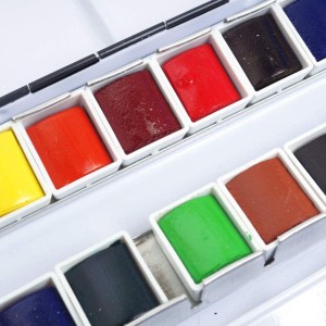 CAJA MINI METAL 12 1/2 GODET ACUARELA EXTRA FINA