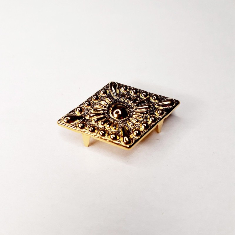 APLIQUE DORADO ROMBO  (10 UNIDADES)